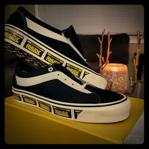 Rhude × vans Bold Ni black